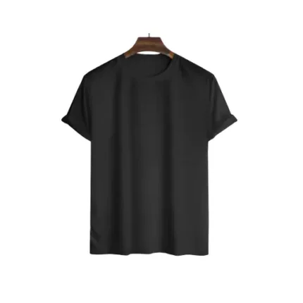 Solid T-Shirt - Black