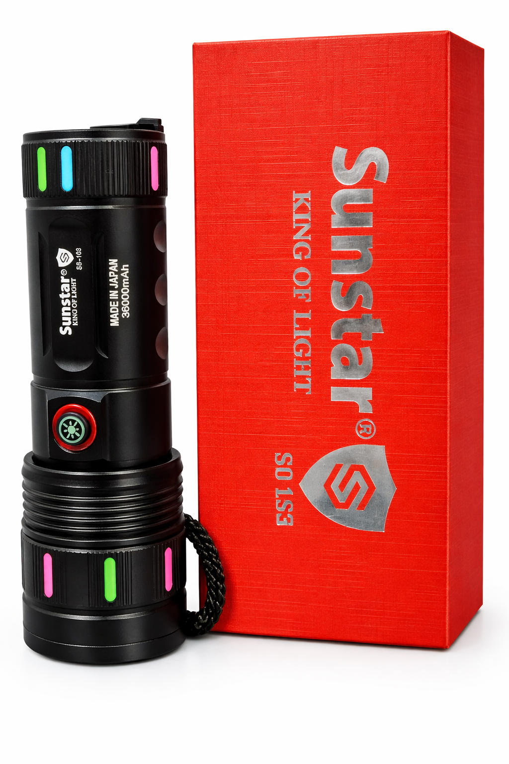 ChatGPT Image Apr 5, 2026, 02_55_05 PM Sunstar SS-103 Power Bank Zoom Highpower Led Flashlight - Image 1